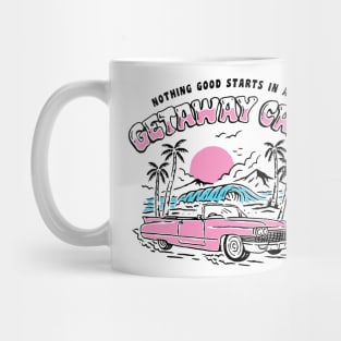 Vintage Nothing Good in a Car Retro Mug